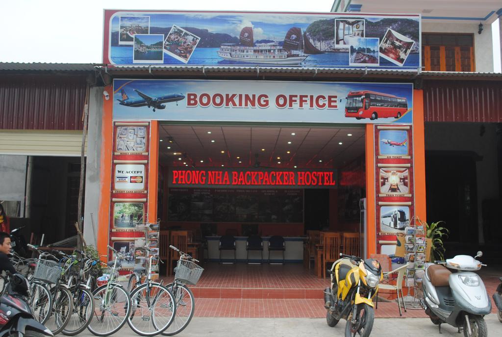 Phong Nha Backpacker Hostel Exterior foto